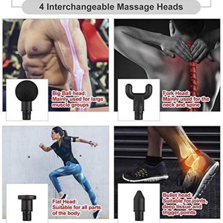 Elektrisk Massagepistol med Touch Skärm