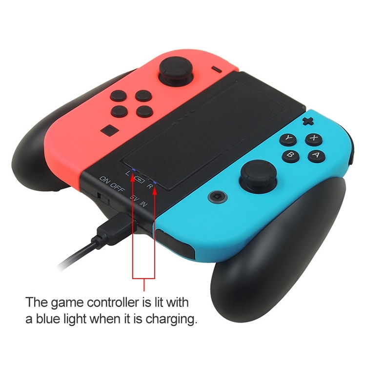 iplay S005 Controller Grip Charger for Nintendo Switch Joy-Con