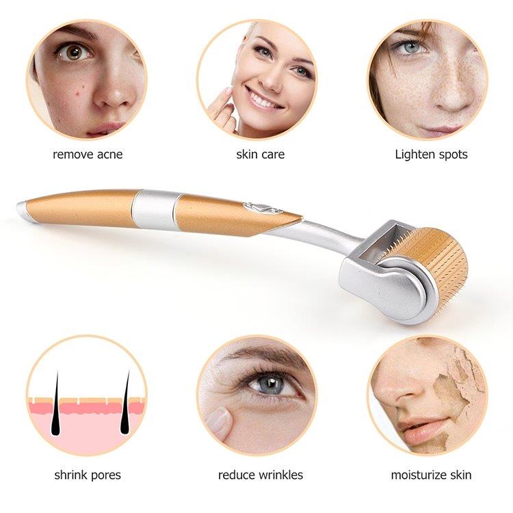 Dermaroller 1.0 mm – Microneedling roller / Hudroller för ansikte