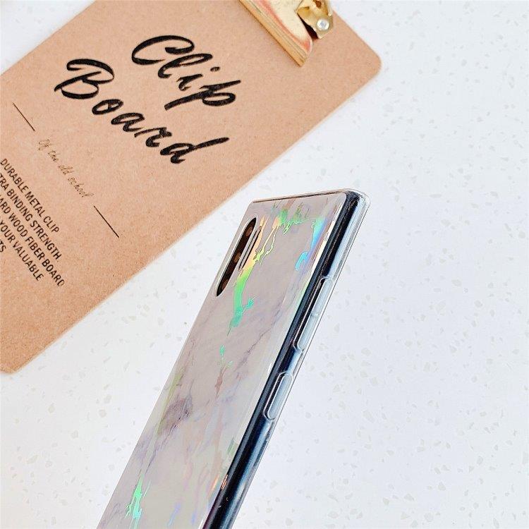 Marmorskal till Galaxy Note10+ -Svart