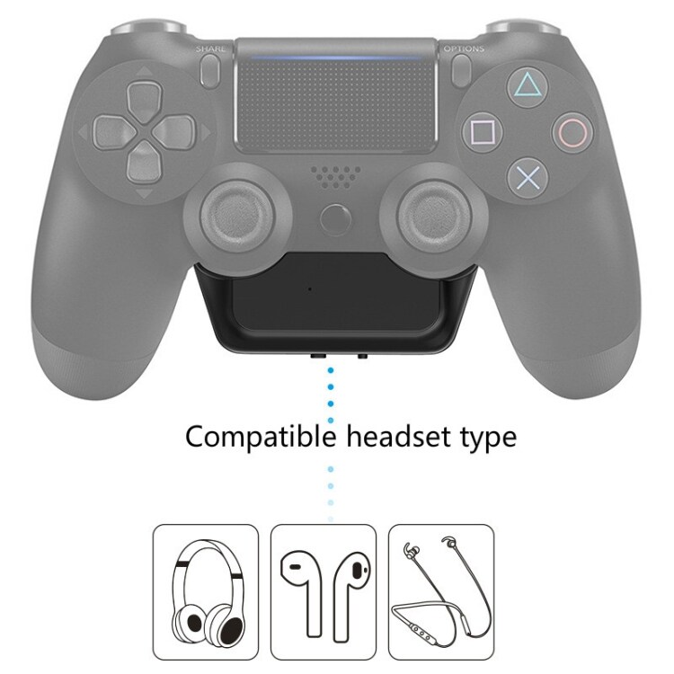 Bluetooth 5.0 Adapter till PS4 Gamepad