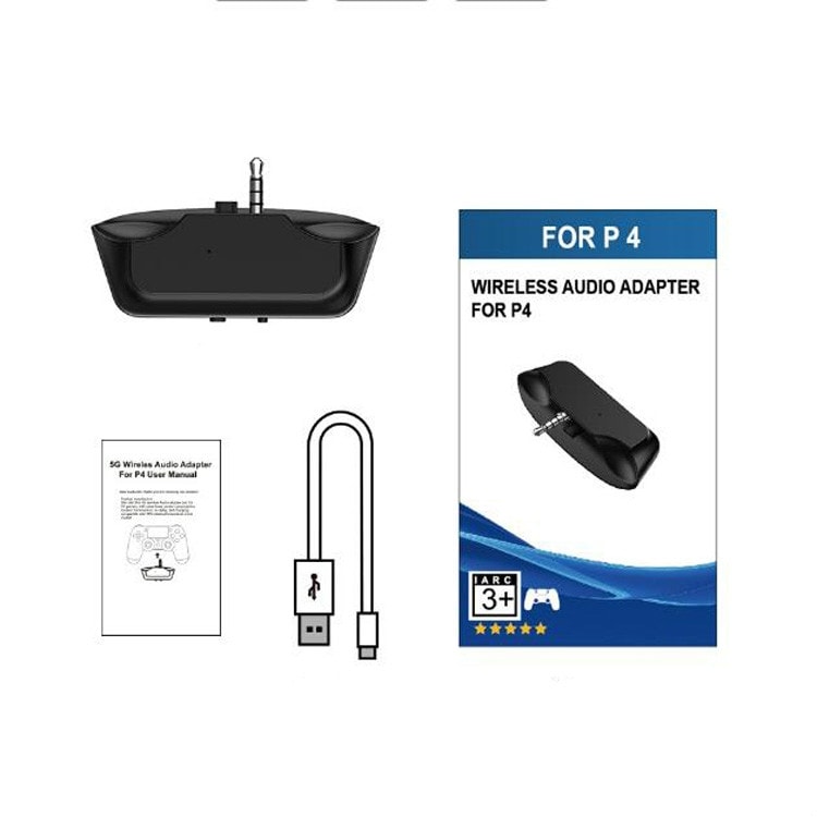 Bluetooth 5.0 Adapter till PS4 Gamepad