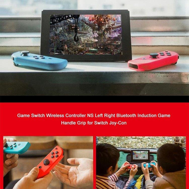Höger och vänsterkontroll till Switch (Blå + Röd)