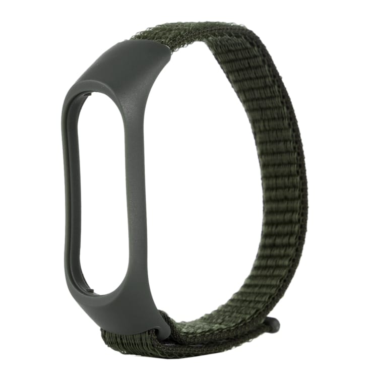 Armband till Xiaomi Mi Band 3 / 4 - Militärgrön