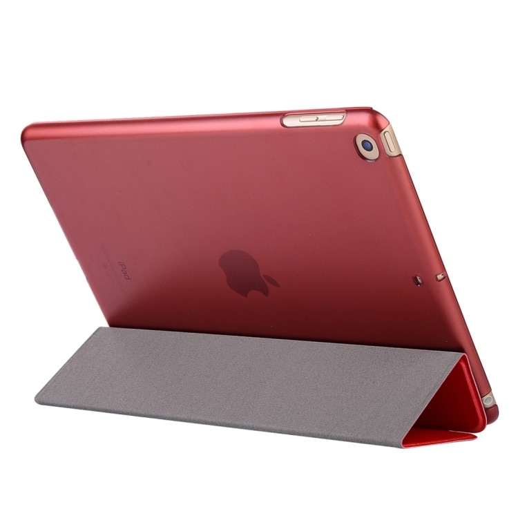 Rött Horisontellt Flipfodral i PU Läder till iPad 10.2"