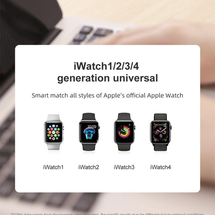 Magnetisk laddkabel för Apple Watch 2,5 W- Vit