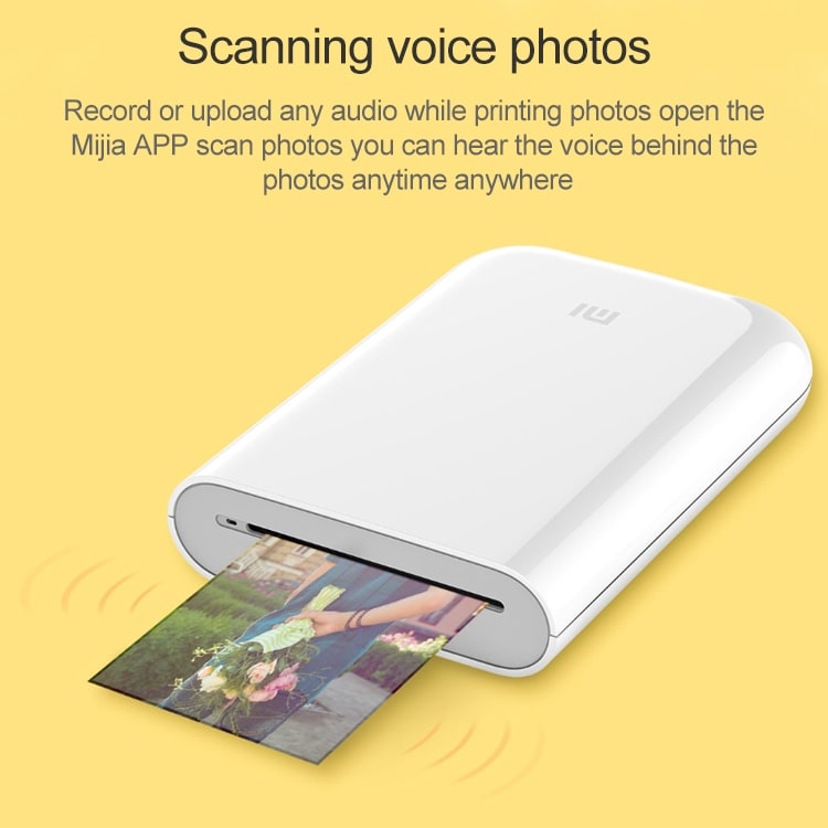 Xiaomi portabel fotoskrivare