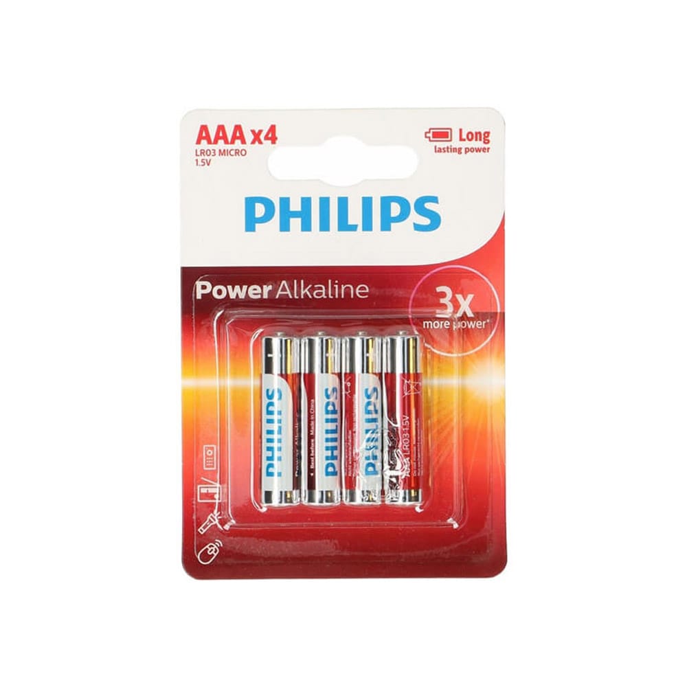 PHILIPS LR03/AAA 4-pack