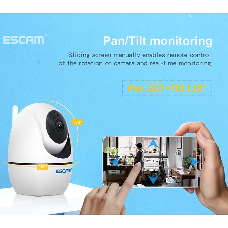 IP Kamera - ESCAM PVR008 HD 1080P WiF