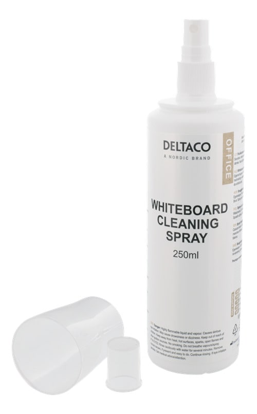 DELTACO Whiteboard Rengöringsspray - 250ml