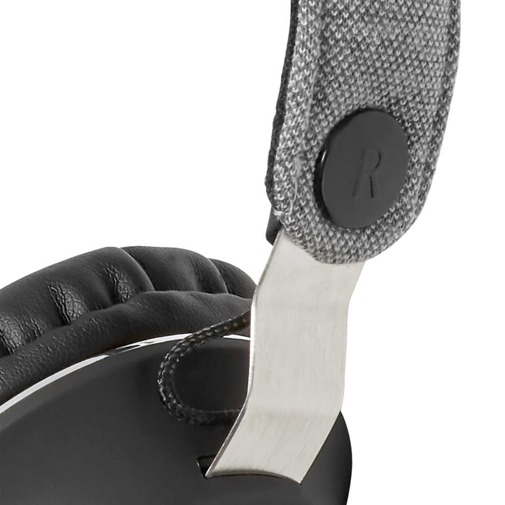 Nedis Bluetooth-hörlurar med tyg - Grå/Svart