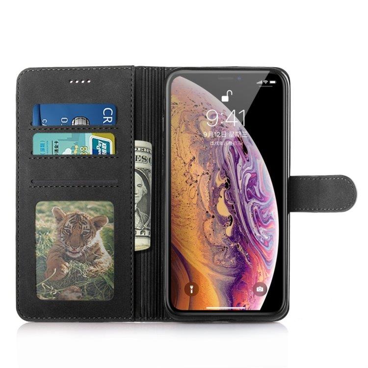 Plånboksfodral med ställ  iPhone XS Max- Svart
