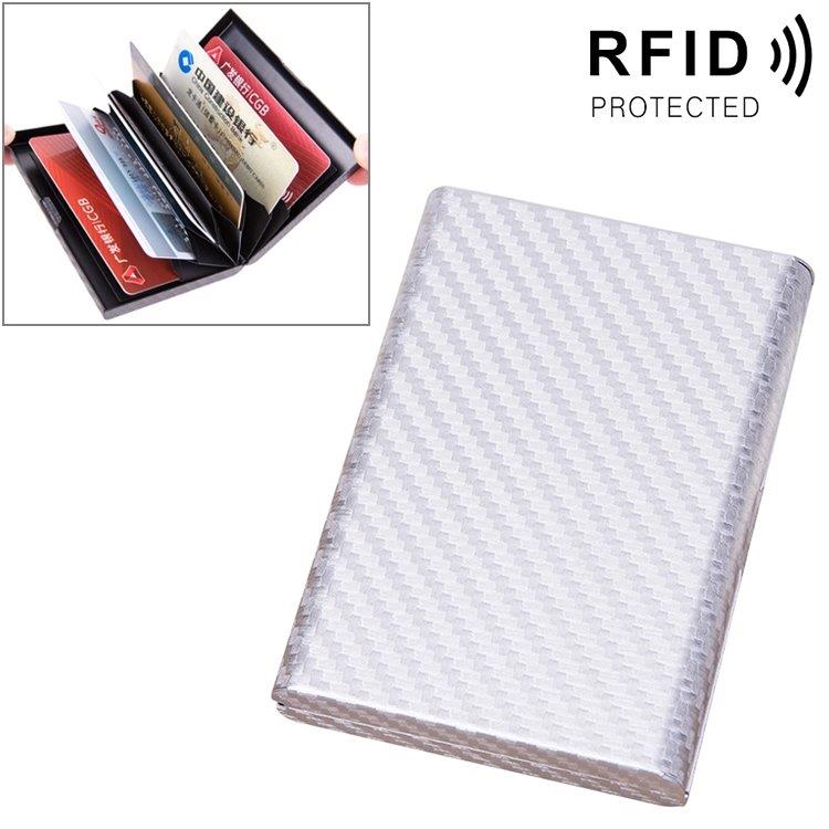 RFID Aluminium fodral till kreditkort - Silver