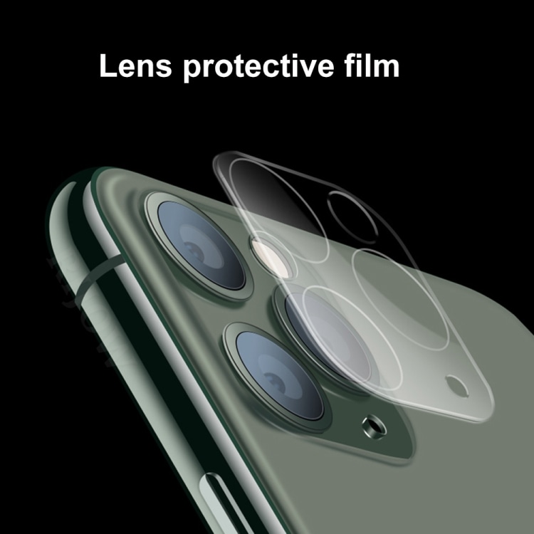 Härdat skärmskydd i glas kameralins iPhone 11 Pro / 11 Pro Max
