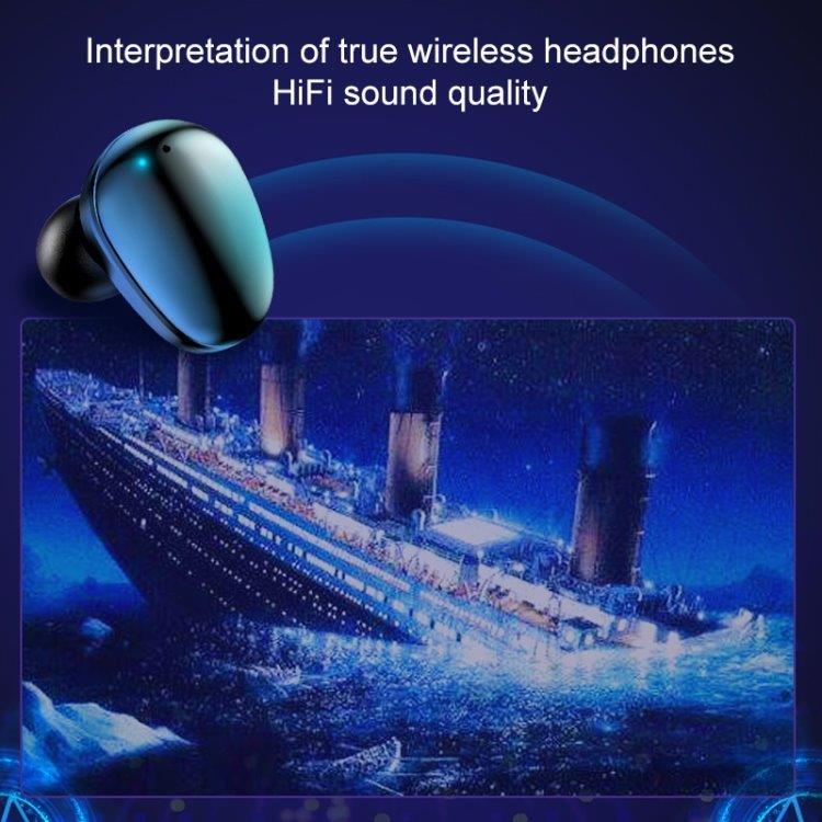 Trådlösa Bluetooth Hörlurar med Laddarbox