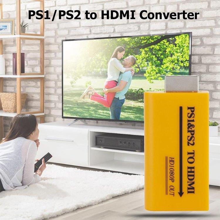 Adapter för PS1/PS2 till HDMI
