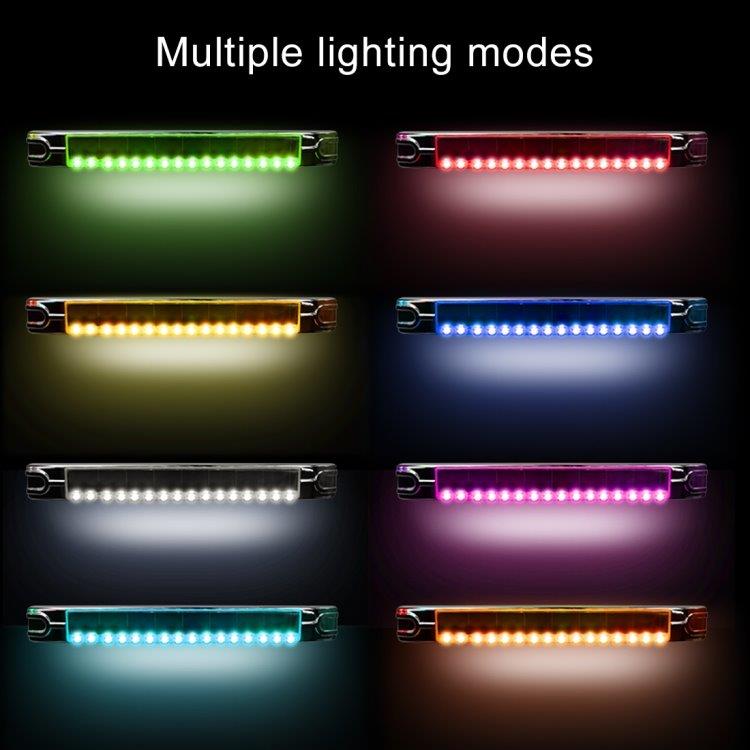 Solcellslampa med LED ljus i 15 färger och fjärrkontroll