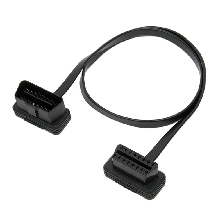 OBD2-forlengelseskabel 1 meter med 16 PIN-kontakt