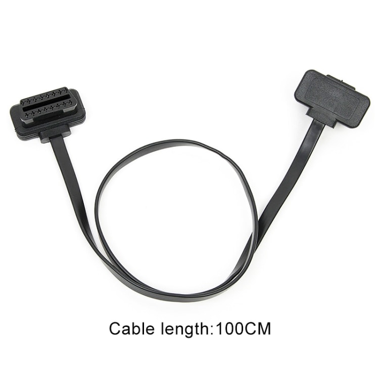 OBD2-forlengelseskabel 1 meter med 16 PIN-kontakt