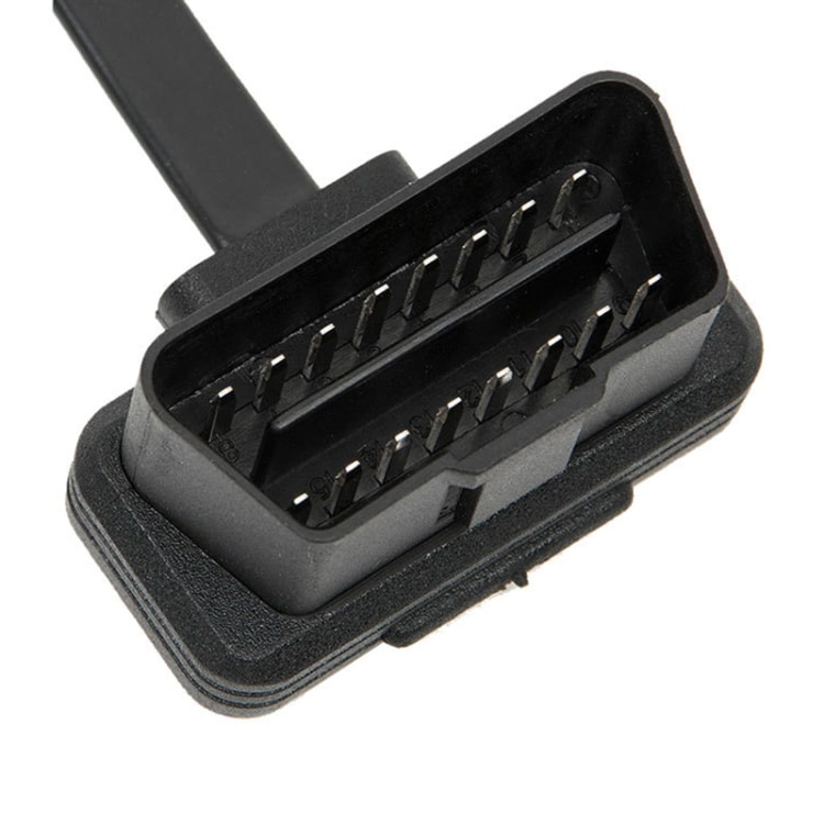 OBD2-forlengelseskabel 1 meter med 16 PIN-kontakt