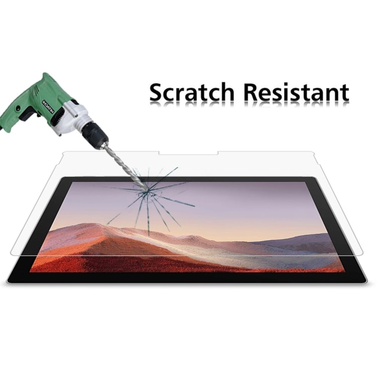 Härdat skärmskydd i glas till Microsoft Surface Pro 7
