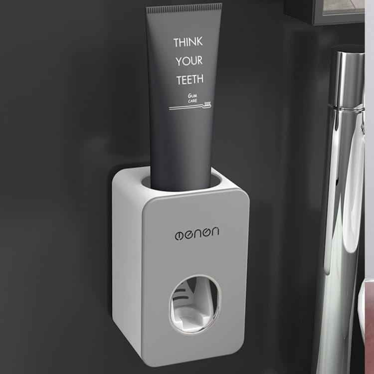 Veggmontert tannkremdispenser / automatisk tannkremholder / hygienisk dispenser for tannkrem