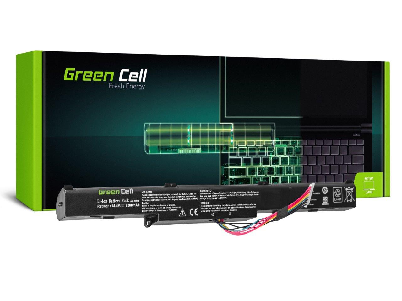 Laptop batteri till Asus A41-X550E F550D F550DP F750L / 14,4V 2200mAh