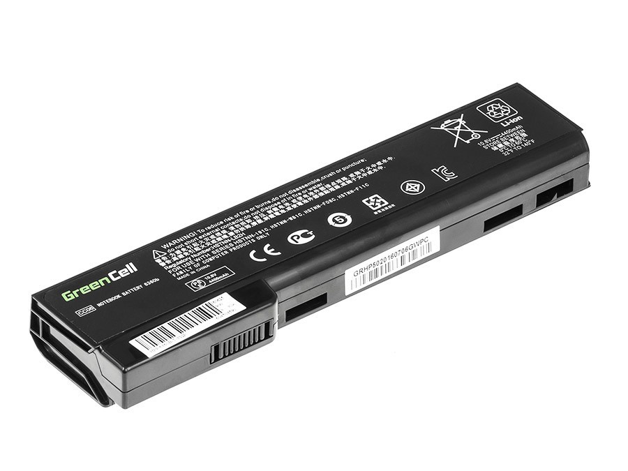 Laptop batteri till HP EliteBook 8460p ProBook 6360b 6460b / 11,1V 4400mAh