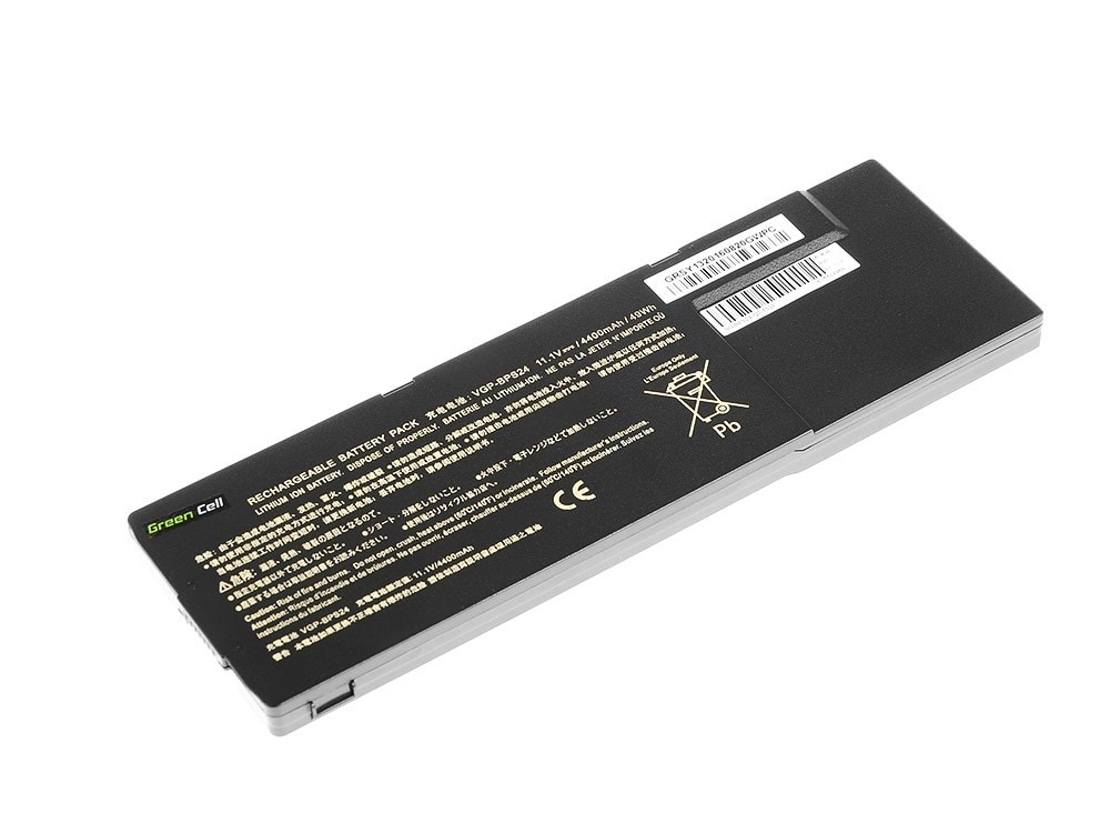 Laptop batteri till Sony Vaio SVS13 PCG-41214M PCG-41215L / 11,1V 4400mAh