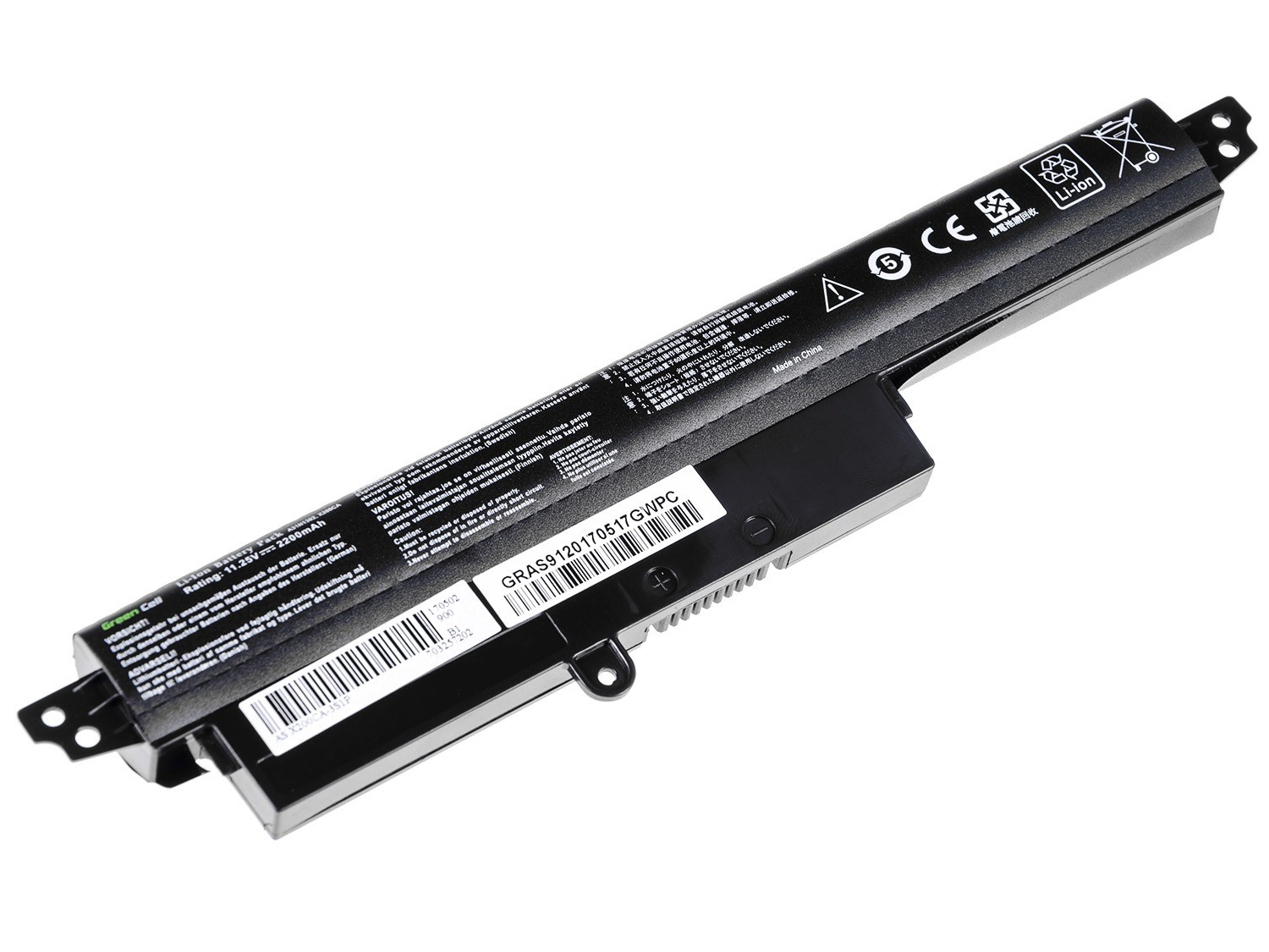 Laptop batteri till Asus X200 X200C X200CA X200L X200LA / 11,25V 2200mAh