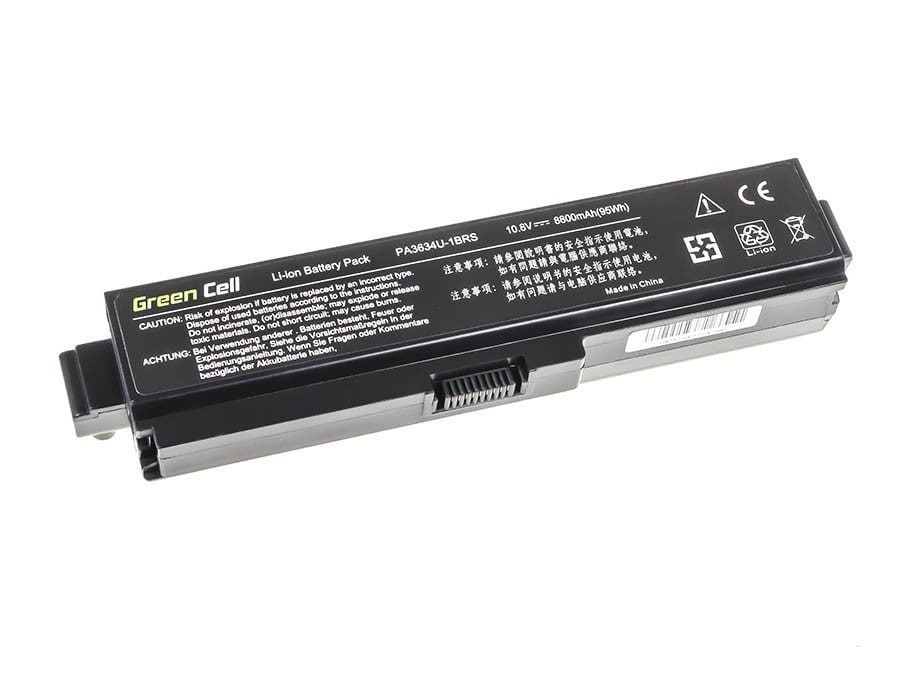 Laptop batteri till Toshiba Satellite C650 C650D L750 PA3817U-1BRS / 11,1V 8800mAh