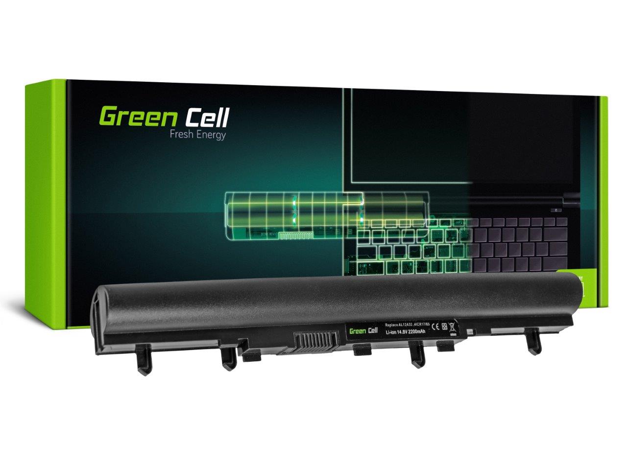 Laptop batteri till Acer E1-522 E1-530 E1-532 E1-570 E1-572 V5-531 / 14,4V 2200mAh