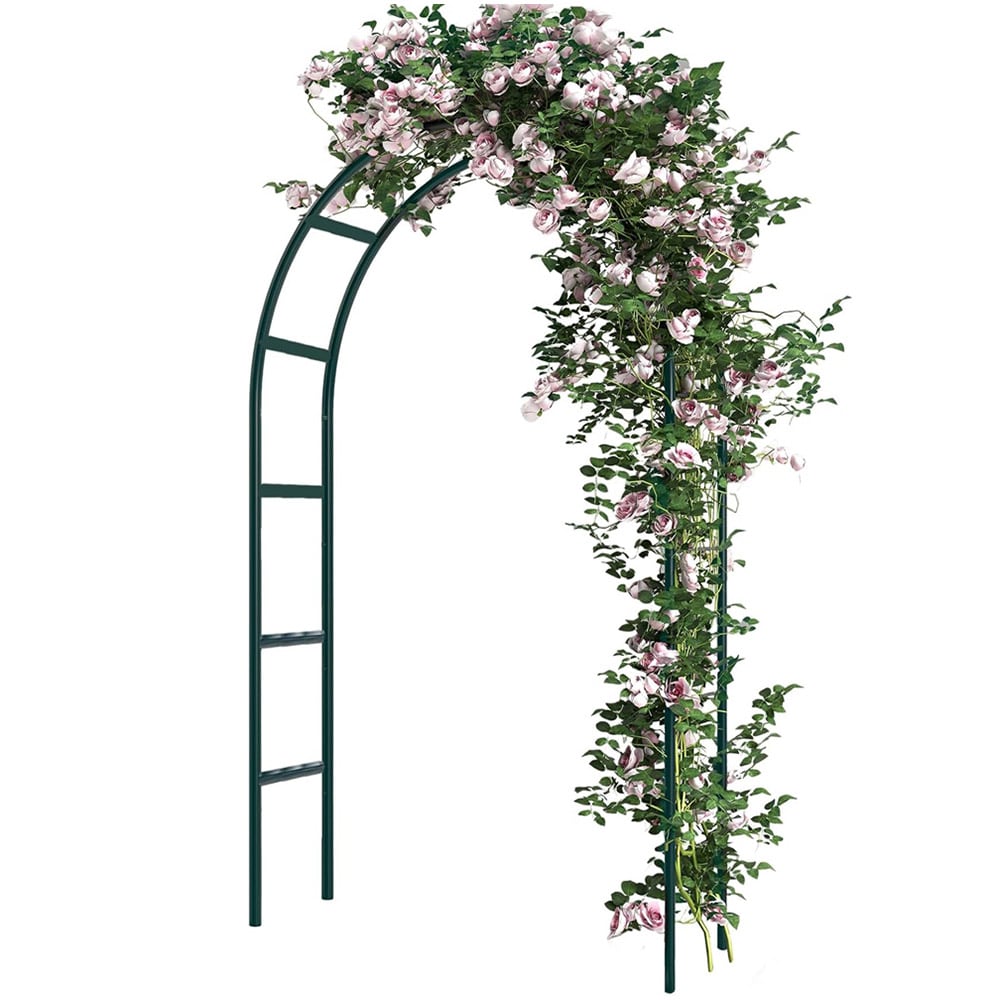 Rosenbue i metall / hagebue / espalierbue for klatreplanter og roser 140×240 cm