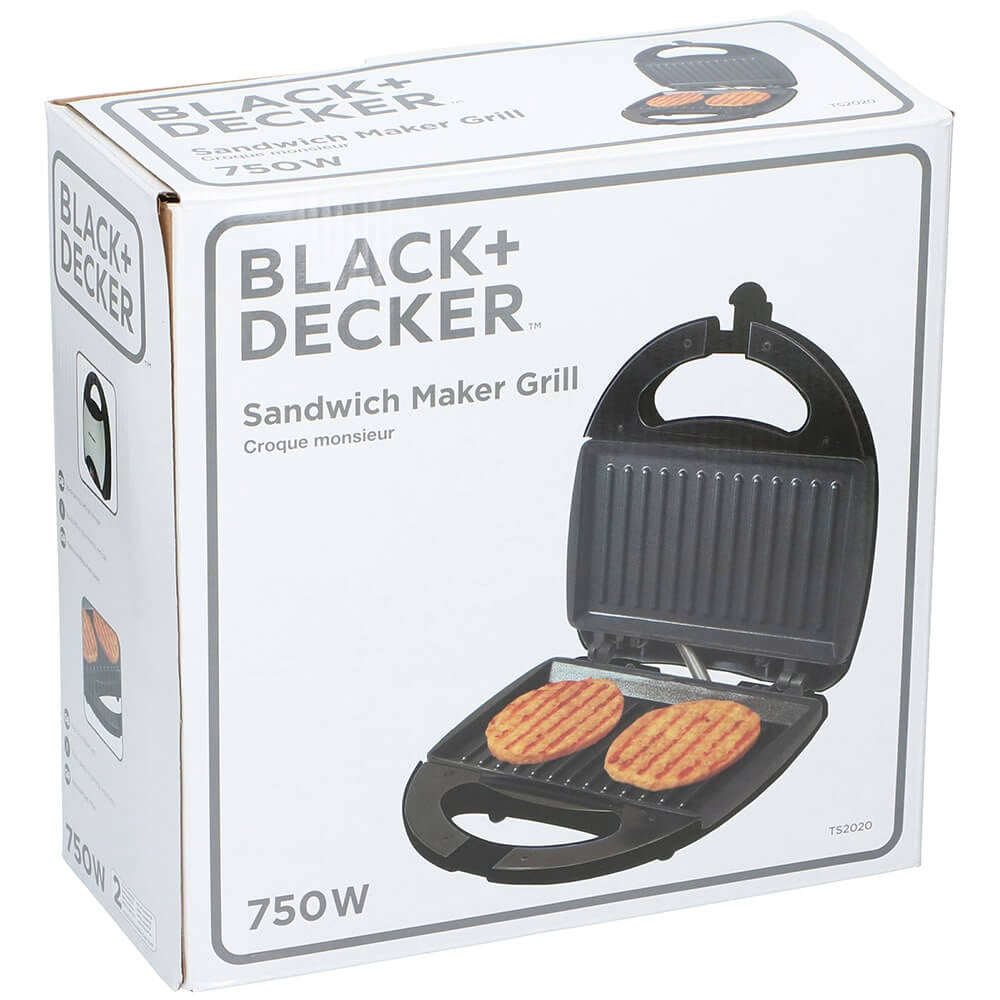 BLACK+DECKER Smörgåsgrill