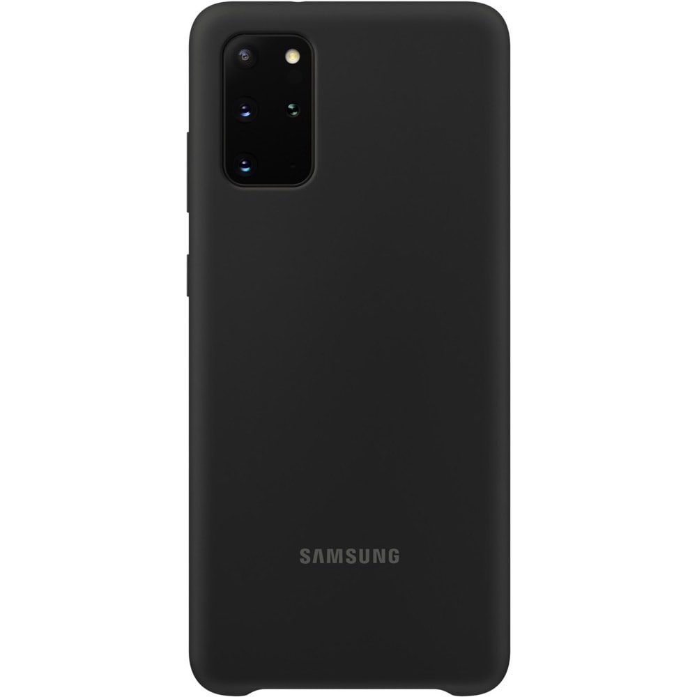 Samsung Silicone Cover Samsung Galaxy S20 Plus Svart
