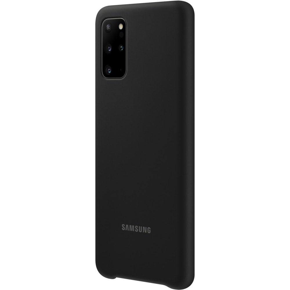 Samsung Silicone Cover Samsung Galaxy S20 Plus Svart