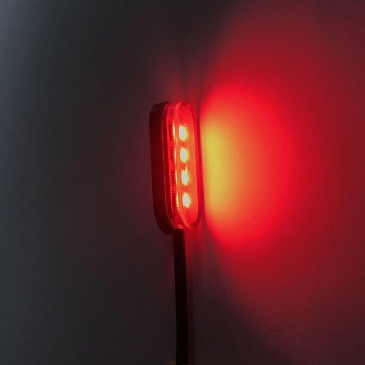LED Belysning till fordon DC12V 10-pack Röd
