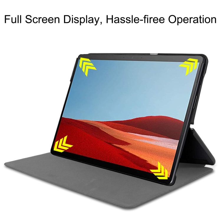 Skyddsfodral med ställ Microsoft Surface Pro X Blå