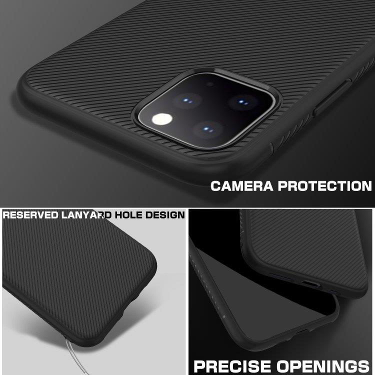 Mjukt TPU Skal i svart för iPhone 11 Pro Max