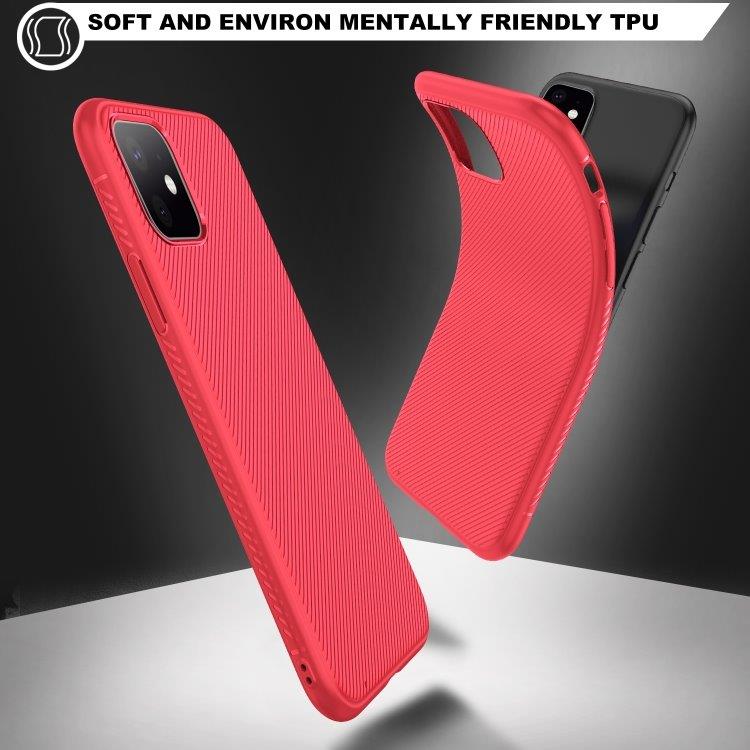 Mjukt TPU Skal i rött för iPhone 11