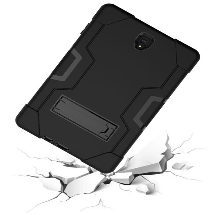 Tåligt Skyddsfodral med ställ Samsung Galaxy Tab S4 10.5 - Svart