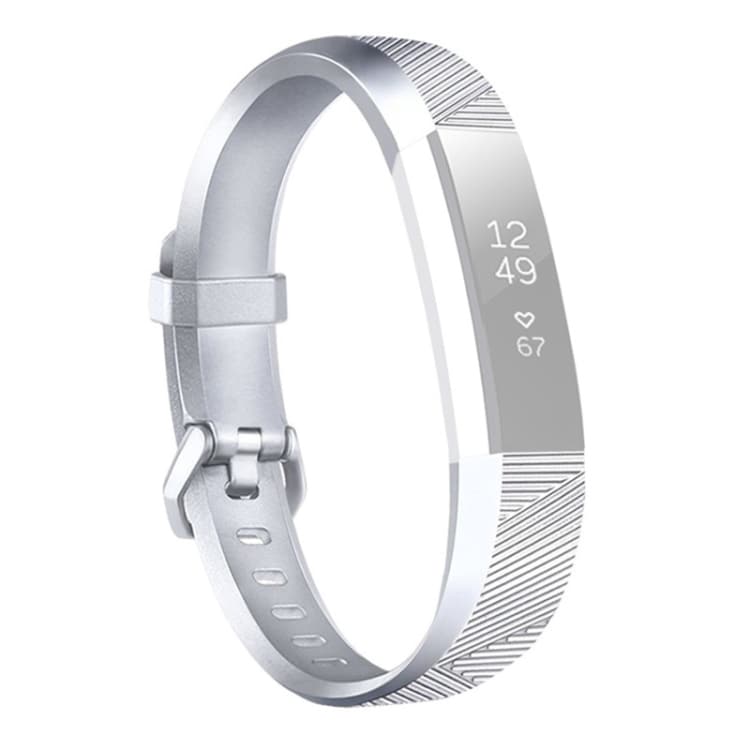 Armband till Fitbit Alta / Alta HR, silver