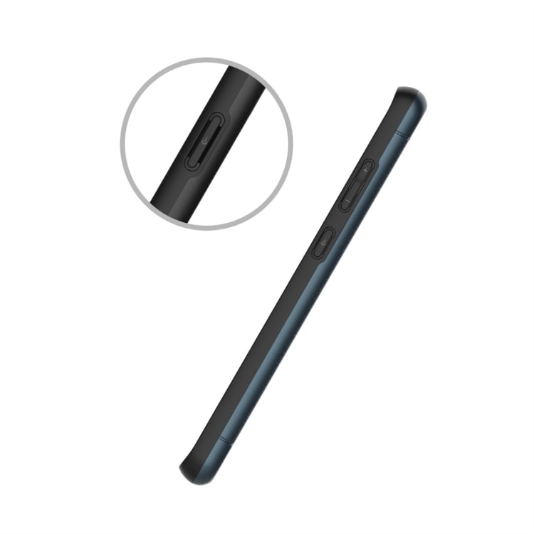 Shockproof skal med korthållare till Samsung Galaxy S20 Ultra, marinblå
