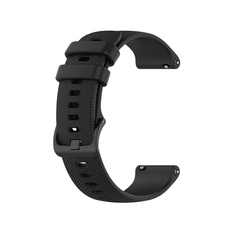 Silikon armband till Garmin Vivoactive 4S, svart