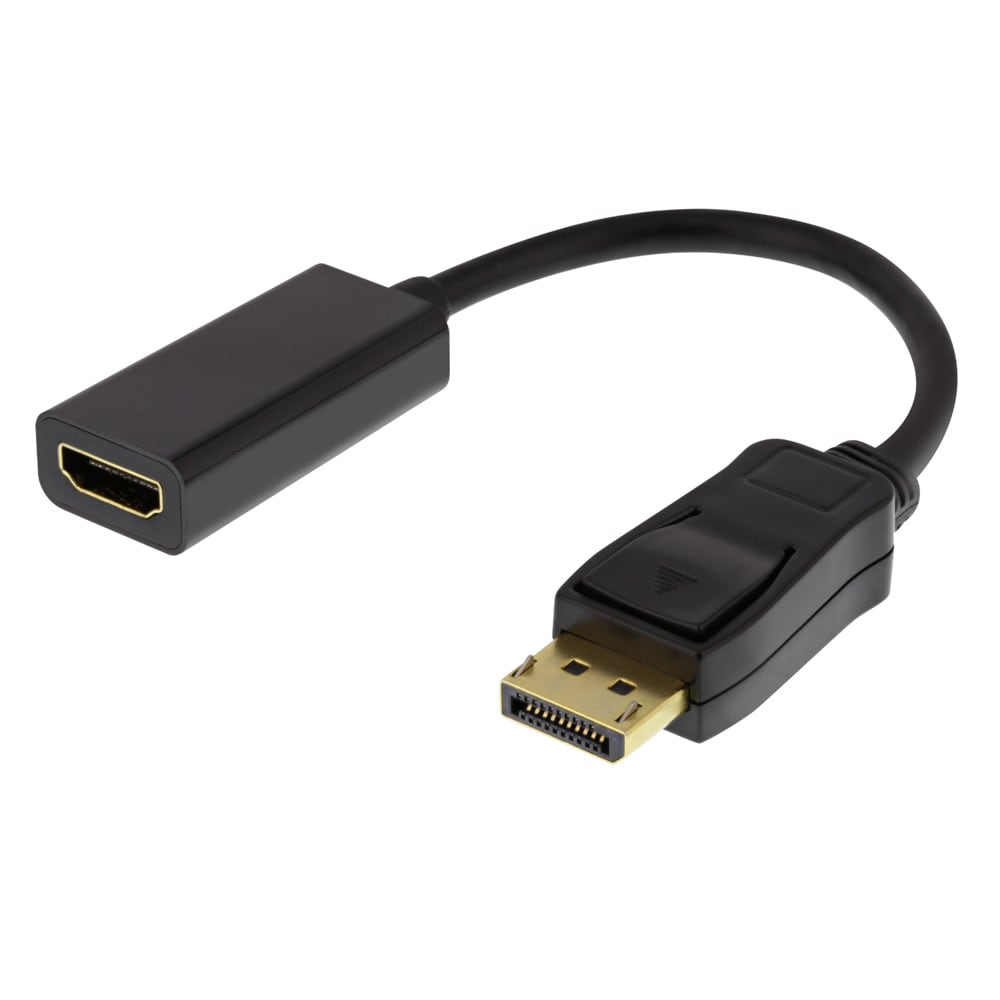 Deltaco DisplayPort till HDMI adapter 4K