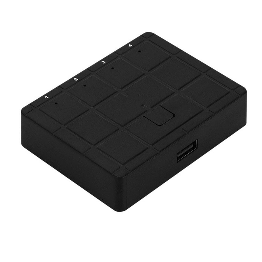 USB Printer Auto Sharing Switch 4 portar