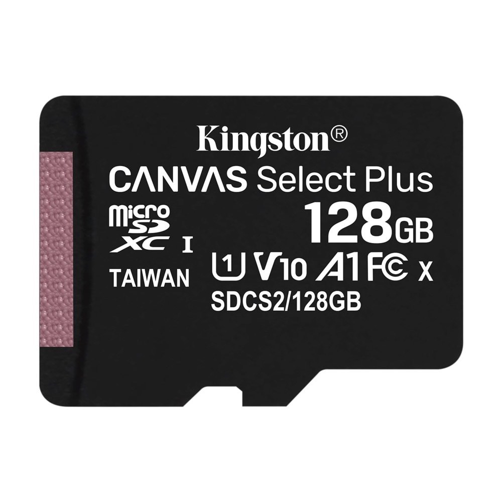 Kingston Canvas Select Plus microSDXC Class 10 UHS-I U1 V10 A1 100MB/s 128GB