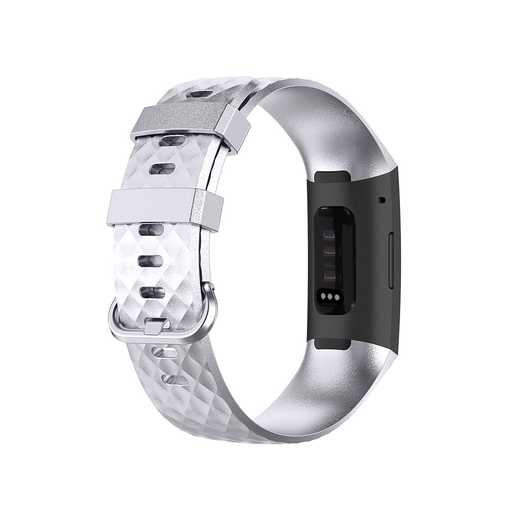 Armband Fitbit Charge4 / Charge3 S Silver