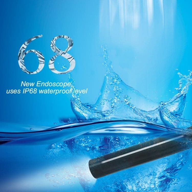 3i1 8mm HD Inspektionskamera - Hård 10m Kabel