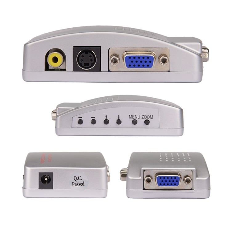 Adapter VGA till Video S-Video / PC to TV konverterare